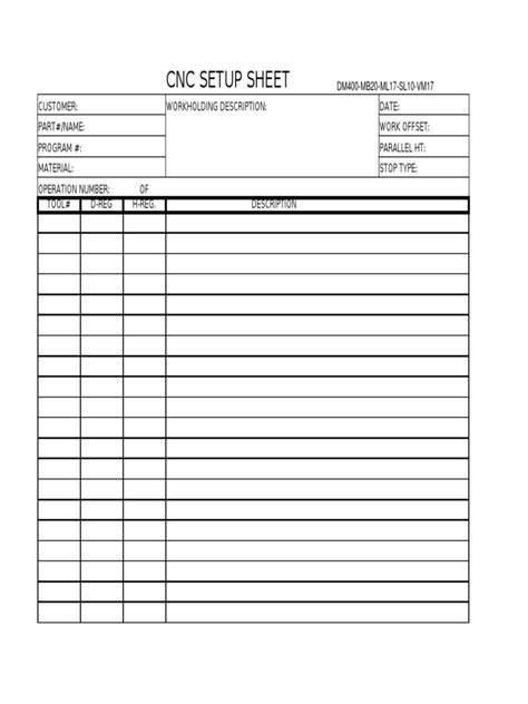 cnc machining book|cnc machining setup sheet.